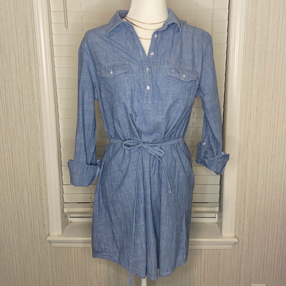 Bit & Bridle 100% Cotton Dress Adjustable Sleeve